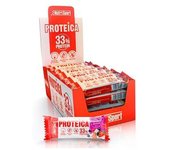 NutriSport Barrita Proteica 33% Protein 24 Uds 44g Chocolate Negro-Naranja