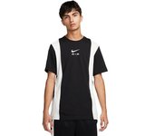 Nike - Camiseta Sportswear Swoosh Air Top, Hombre, Black-Summit White-Black, M