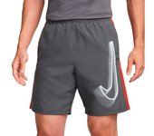 Nike - Pantalón corto Academy23, Hombre, Iron Grey-Dragon Red-Pure Platinum, XL