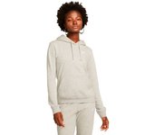 Nike - Sudadera Sportswear Club Fleece Hoodie Mujer, Mujer, Dk Grey Heather-White, XL