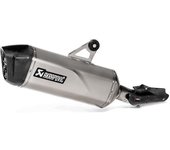Akrapovic Silenciador trasero de titanio  Slip-On Line - Plata