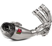 Akrapovic Sistema de escape de titanio  Slip-On Racing Line - Plata