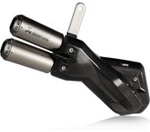 Akrapovic Slip-On Line Titanio Silenciador trasero - Plata