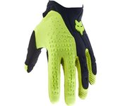 Fox Pawtector Guantes de motocross - Negro Amarillo (M)