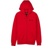 Fox Absolute Sudadera con capucha con cremallera - Rojo (M)