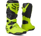 Fox Comp Botas de motocross - Negro Amarillo (46)