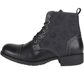 Helstons Mehari Botas de moto para damas - Negro Gris (40)