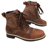 Modeka Wolter Botas de moto - Marrón (41)