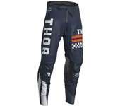 Thor Pulse Combat Pantalones Juveniles de Motocross - Azul (XL)