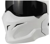 Scorpion Exo-Combat Máscara - Blanco (un tamaño)