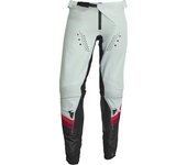 Thor Pulse Rev Pantalones de motocross para damas - Negro Verde (24)
