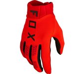 Fox Flexair Guantes de Motocross - Negro Rojo (2XL)