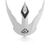 Acerbis Flip FS-606 Pico del Casco - Blanco (un tamaño)