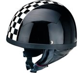 Redbike RB 511 TT Casco Jet - Negro Blanco (XL)