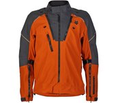 Fox Defend GORE-TEX ADV Chaqueta textil de moto - Gris Naranja (2XL)