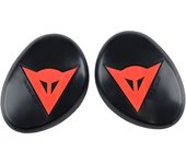 Dainese RSS 4.0 Deslizadores de rodilla - Negro Rojo (un tamaño)