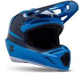 Fox V3 Divider MIPS Casco de motocross - Azul (XL)