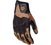 Fox Bomber Pro Air Adv Guantes de motocross - Negro Marrón (2XL)