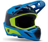 Fox V3 Impression MIPS Casco de motocross - Azul
