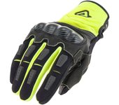Acerbis Carbon G 3.0 Guantes de moto - Negro Amarillo (M)