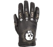 Helstons Grafic Guantes de invierno para motocicleta - Negro (M L)