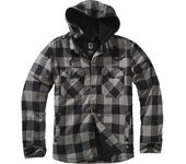 Brandit Lumber Chaqueta - Negro Gris (M)