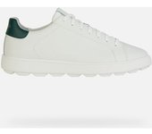 GEOX Spherica Ecub-1 Hombre Blanco/verde Oscuro Blanco/verde Oscuro 46