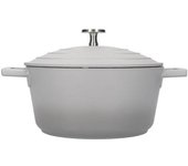 MasterClass Cacerola 2,5L en fundición de aluminio gris 21 x 27,9 x 14,8