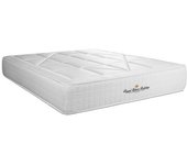 Royal palace bedding Colchón blanco con muelles ensacados y espuma viscoelástica 135 x 190