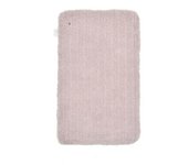 Tom Tailor Alfombra de baño de poliéster tuftado a mano - beige 60x100 cm