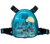 Harry potter by loungefly arnés para perro backpack hogwarts medium