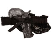 Pistola talla única liga