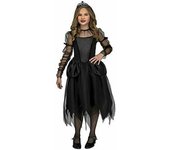 Disfraz para niños gothic damsel s 7-9 años (3 piezas)
