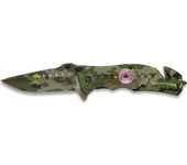 Navaja Albainox Fos. Camo Verde. H: 8