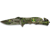 Navaja Albainox Fos. Camo Verde. H: 8