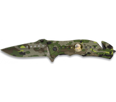 Navaja Albainox Fos. Camo Verde. H: 8