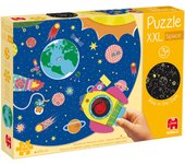 Goula - Puzle XXL Espacio, puzle educativo con piezas grandes para niños a partir de 3 años