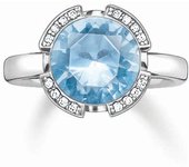 Thomas Sabo TR2038-059-31-54 Anillo de Mujer con Plata Esterlina 925/1000 - Tamaño 14