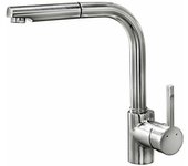 Grifo De Cocina Teka Monomando Ark 938I Color Inox Ref 23938120I Caño Alto Extraible