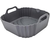 Bandeja Reutilizable de Silicona para Freidora de Aire, Air Fryer, Molde Silicona