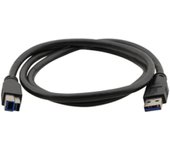 Kramer electronics 3ft, usb3.0-a - usb3.0-b cable usb 0,9 m 3.2 gen 1 (3.1 gen 1) usb a usb b negro