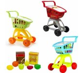 VICAM- Carrito Compra C/Accesorios Surtido Delantales y Guardapolvos, Color (VIC00091)