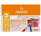 Bloc dibujo basik din a4+ espiral 23 x 32.5 cm -20 hojas microperforado -2 taladros