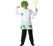 Atosa disfraz cientifico loco adulto XL