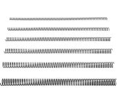 Espiral metalico q-connect 64 5:1 10 mm 1mm caja de 200 unidades