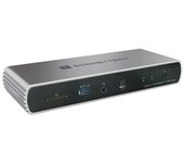 Sonnet Echo 11 Thunderbolt 4 HDMI Dock Acoplamiento Negro, Plata