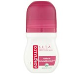 Borotalco, Desodorante roll-on de seda, fórmula sin alcohol y talco con cristales activos, triple protección contra la sequedad, aroma a talco y flores rosadas, eficacia 48h - 1 botella de 50 ml
