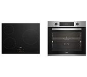 Conjunto de horno y encimera beko 2400w/5900w