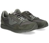 Emporio Armani Zapatillas Hombre - Verde Talla 10