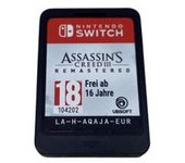 ASSASSINS CREED III REMASTERED N-SWITCH